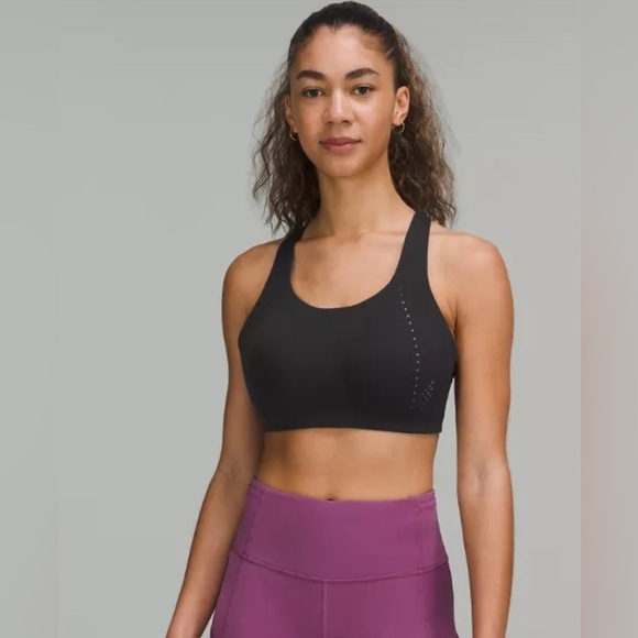 Lululemon AirSupport Bra black size 36D high support bra - Picture 1 of 6